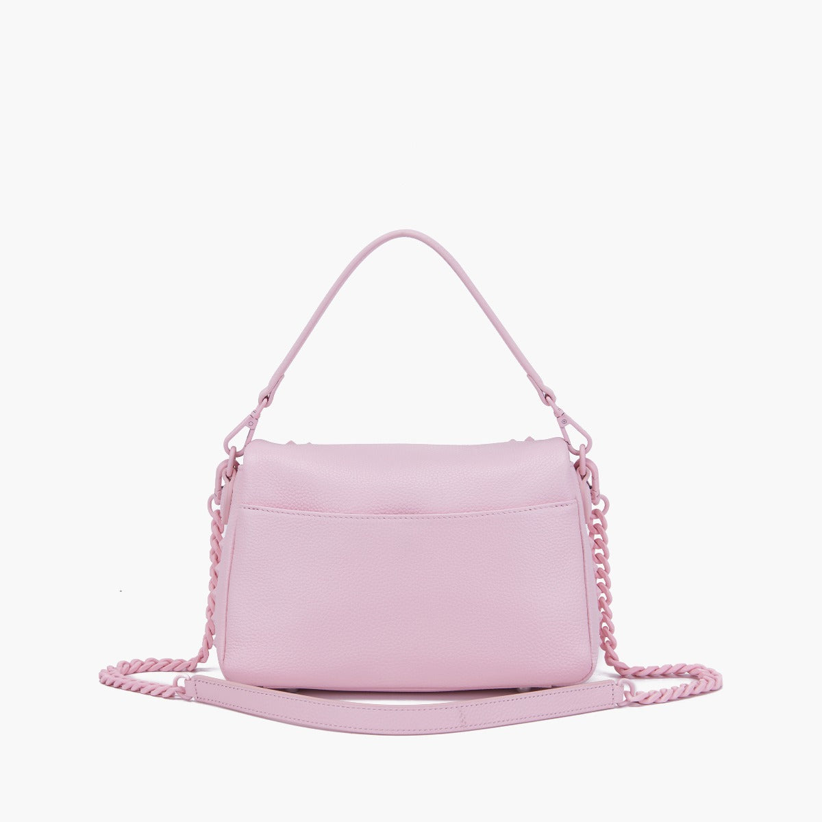 BORSA A MANO FRIVOLOUS ROSA - Immagine 4