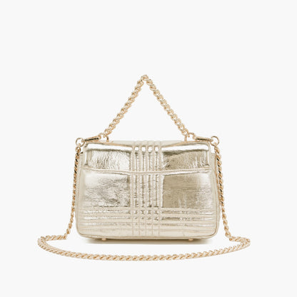 BORSA A MANO SHINY GOLD - Immagine 4