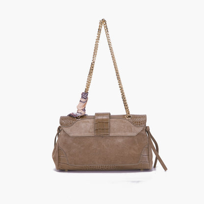 BORSA A SPALLA TEMPEST TAUPE - Immagine 4