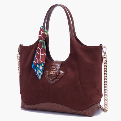 BORSA SHOPPING TEMPEST BROWN - Immagine 3