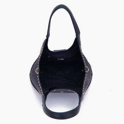 BORSA SHOPPING ROMANTIC BLACK - Immagine 6