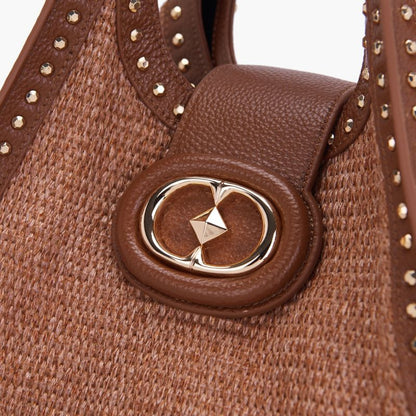 BORSA SHOPPING ROMANTIC BRANDY - Immagine 5