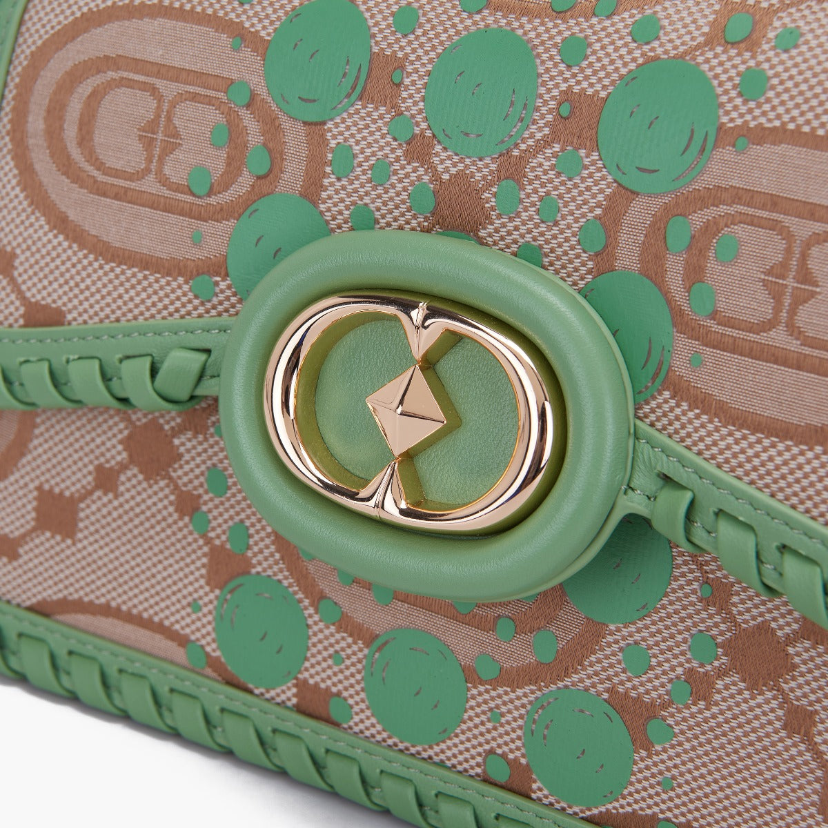 BORSA A MANO MONOGRAM PISTACCHIO - Immagine 5