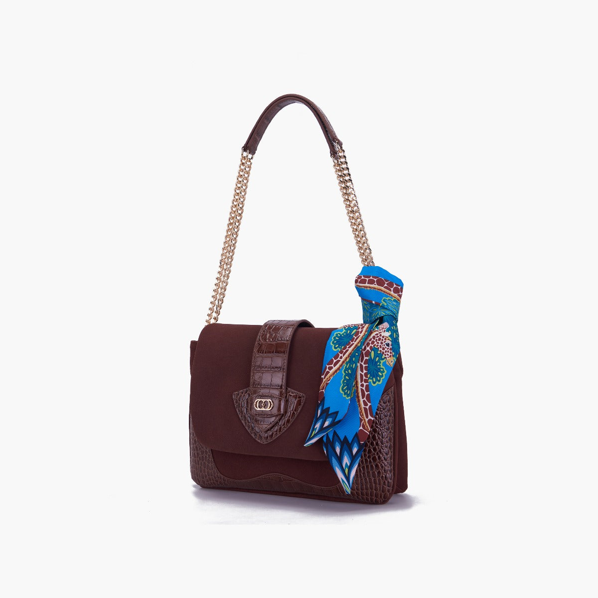 BORSA A SPALLA TEMPEST BROWN - Immagine 3