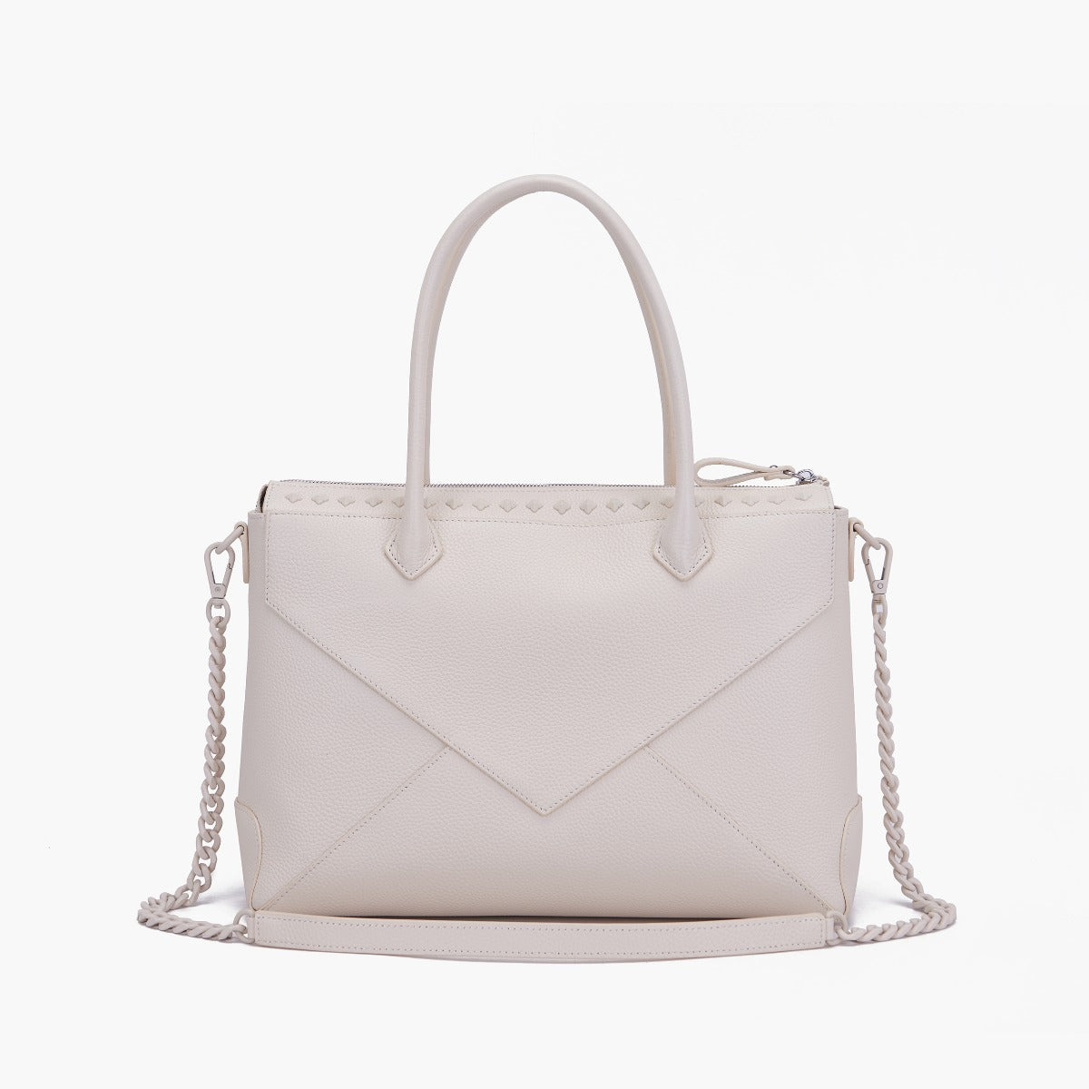 BORSA A MANO FRIVOLOUS IVORY - Immagine 4