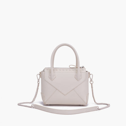 MINI BORSA A MANO FRIVOLOUS IVORY - Immagine 4