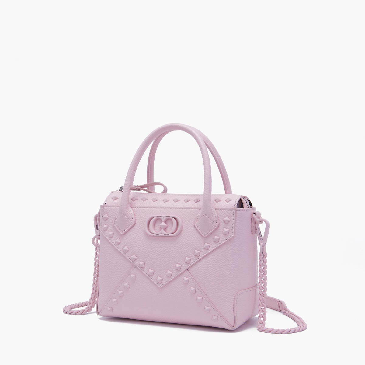 MINI BORSA A MANO FRIVOLOUS ROSA - Immagine 3