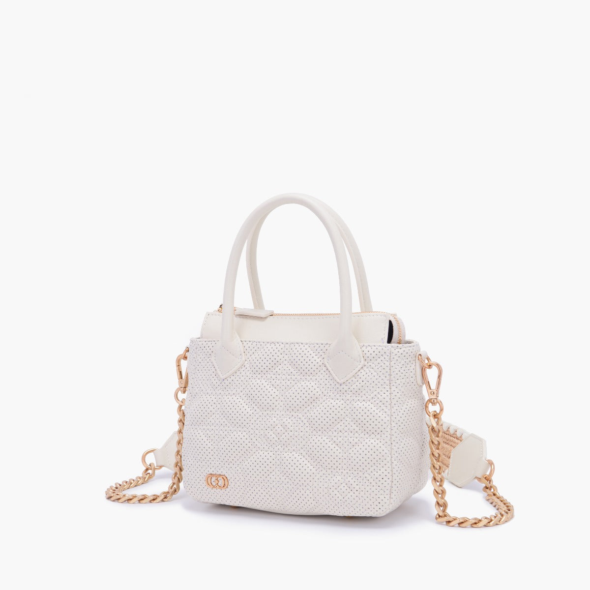 MINI BORSA A MANO TOUCHY IVORY - Immagine 3