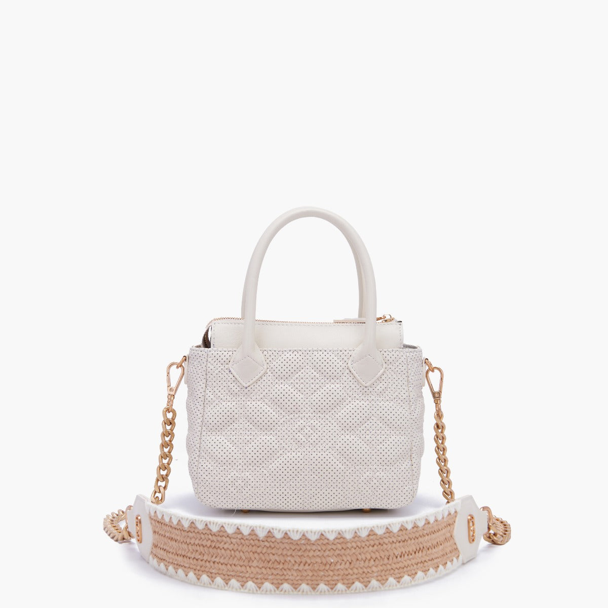 MINI BORSA A MANO TOUCHY IVORY - Immagine 4