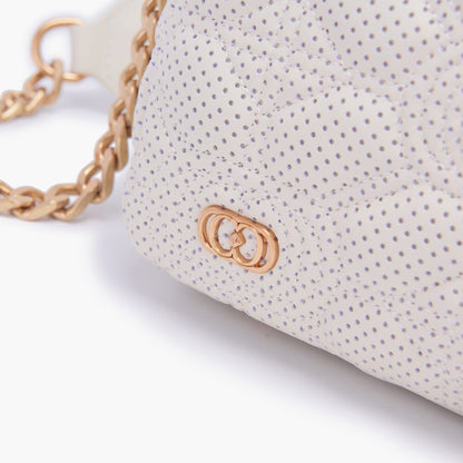 MINI BORSA A MANO TOUCHY IVORY - Immagine 5