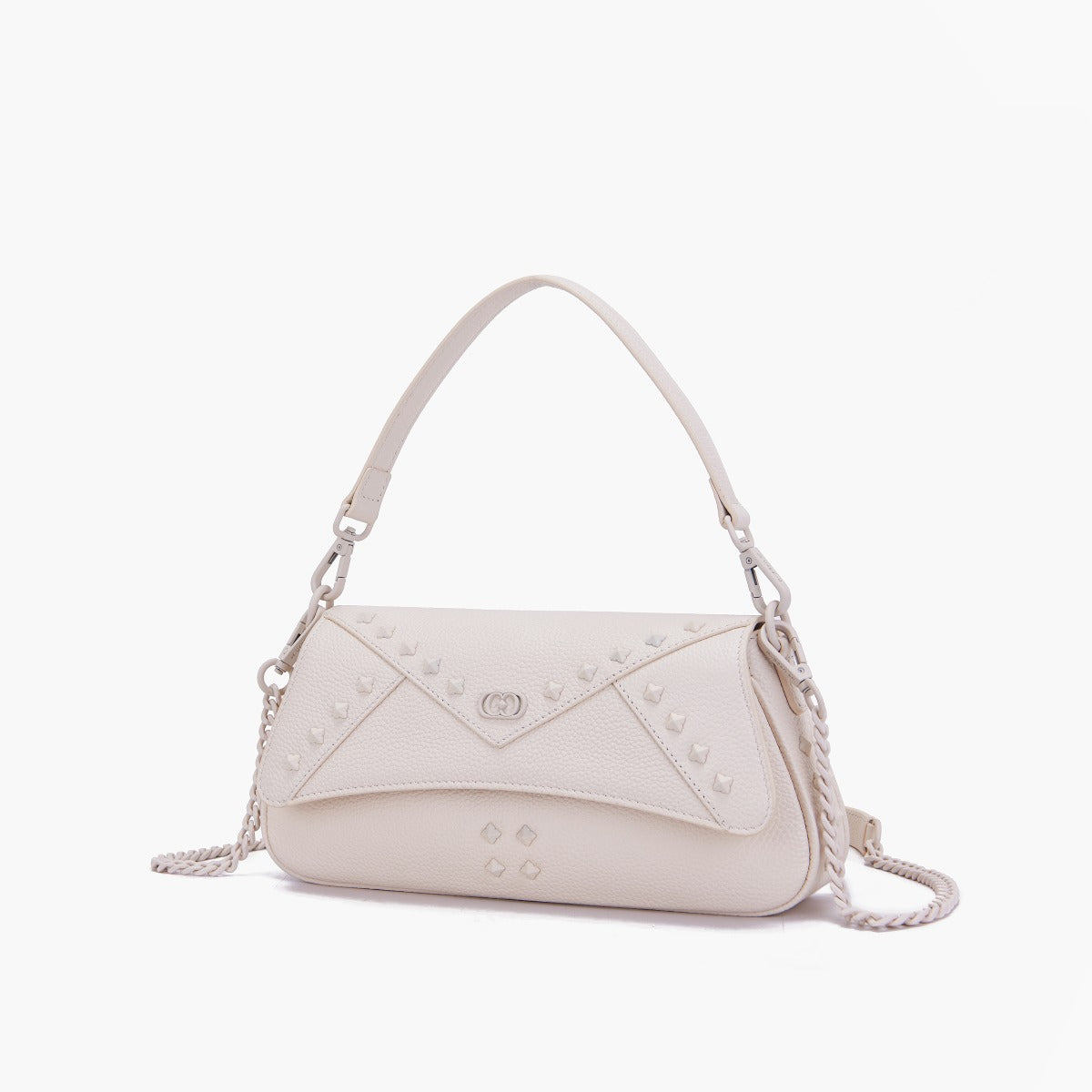 BORSA A MANO FRIVOLOUS IVORY - Immagine 3