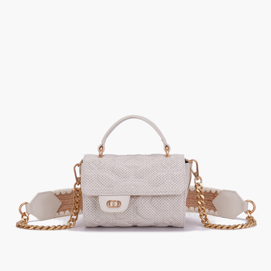 MINI BORSA A MANO TOUCHY IVORY - Immagine 2