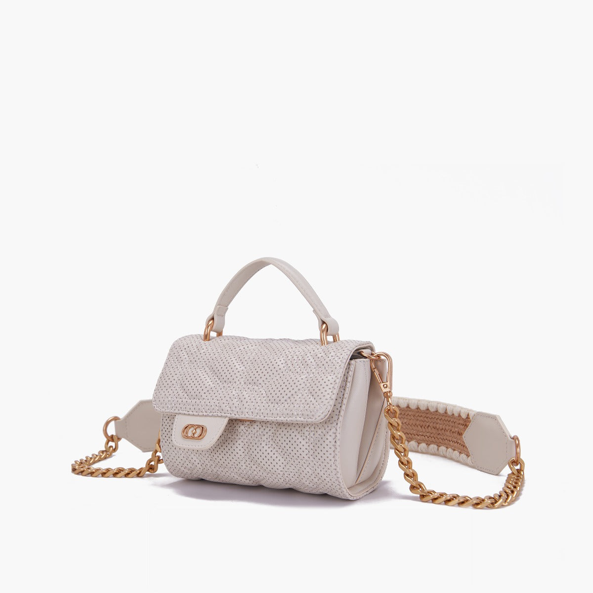 MINI BORSA A MANO TOUCHY IVORY - Immagine 3