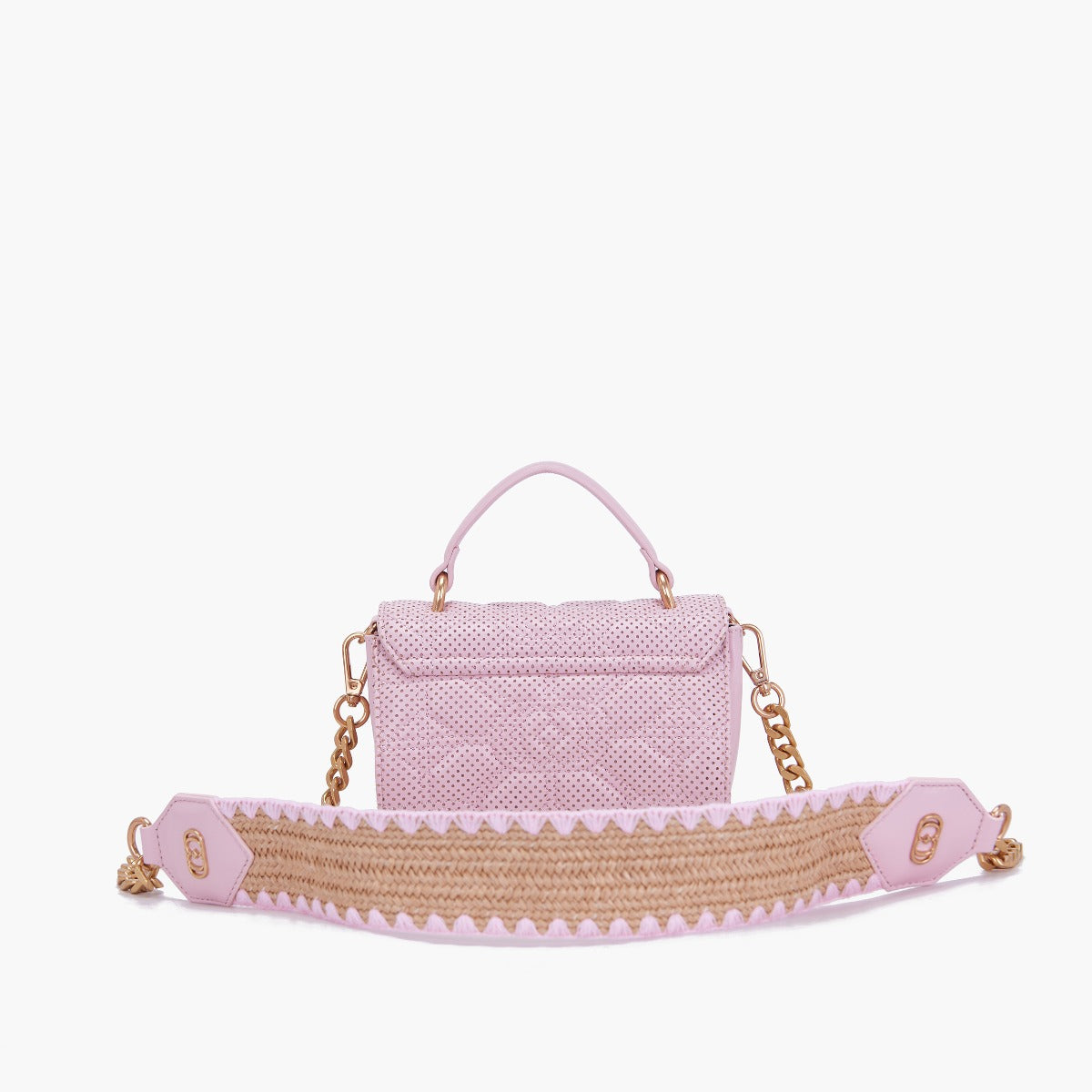 MINI BORSA A MANO TOUCHY ROSA - Immagine 4