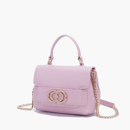 BORSA A MANO LOGO ROSA - Immagine 3