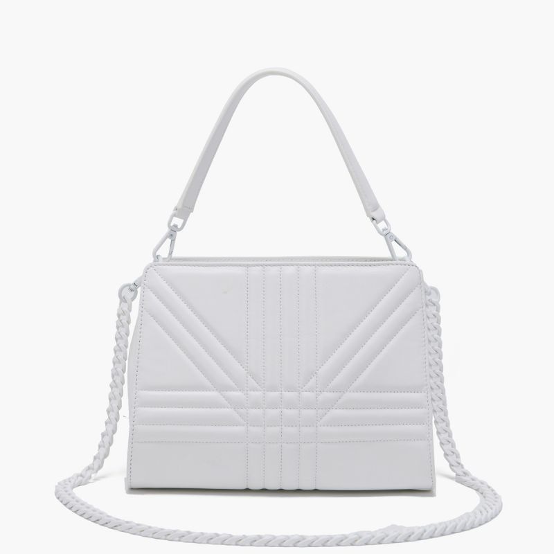 BORSA SHOPPING GRATE BIANCA - Immagine 4