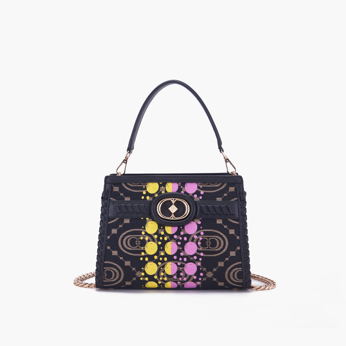 BORSA SHOPPING MONOGRAM NERO - Immagine 2