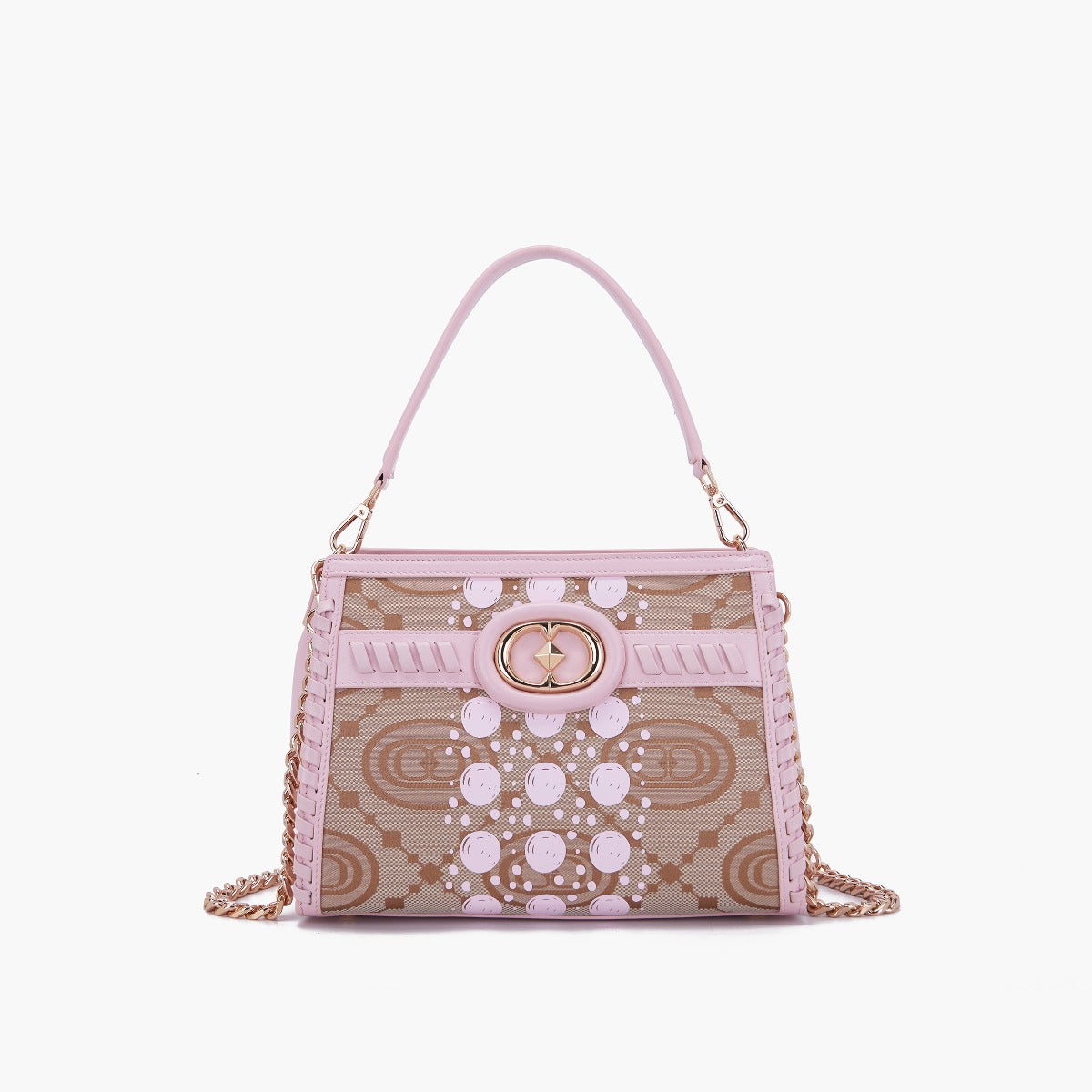 BORSA SHOPPING MONOGRAM ROSA - Immagine 2