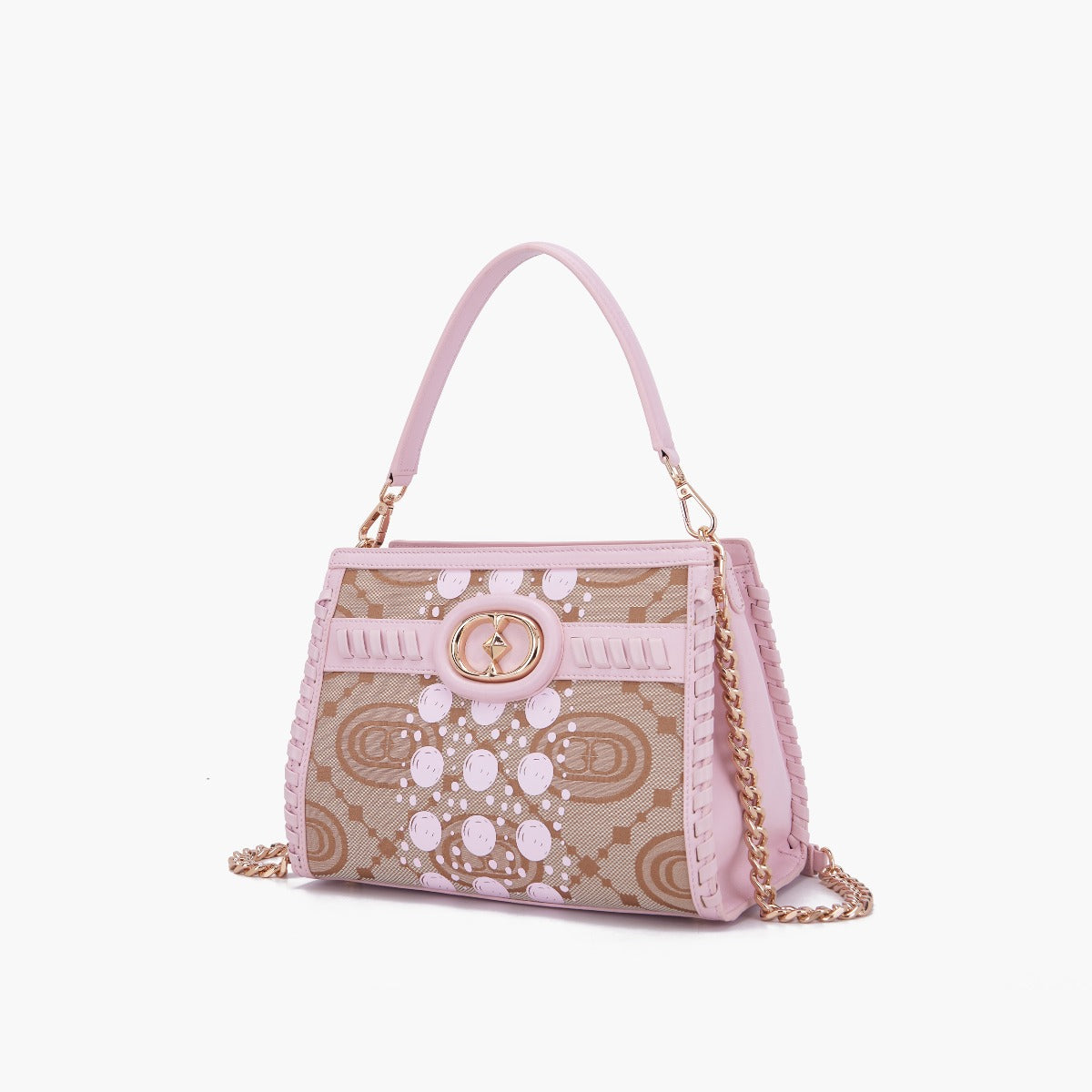 BORSA SHOPPING MONOGRAM ROSA - Immagine 3