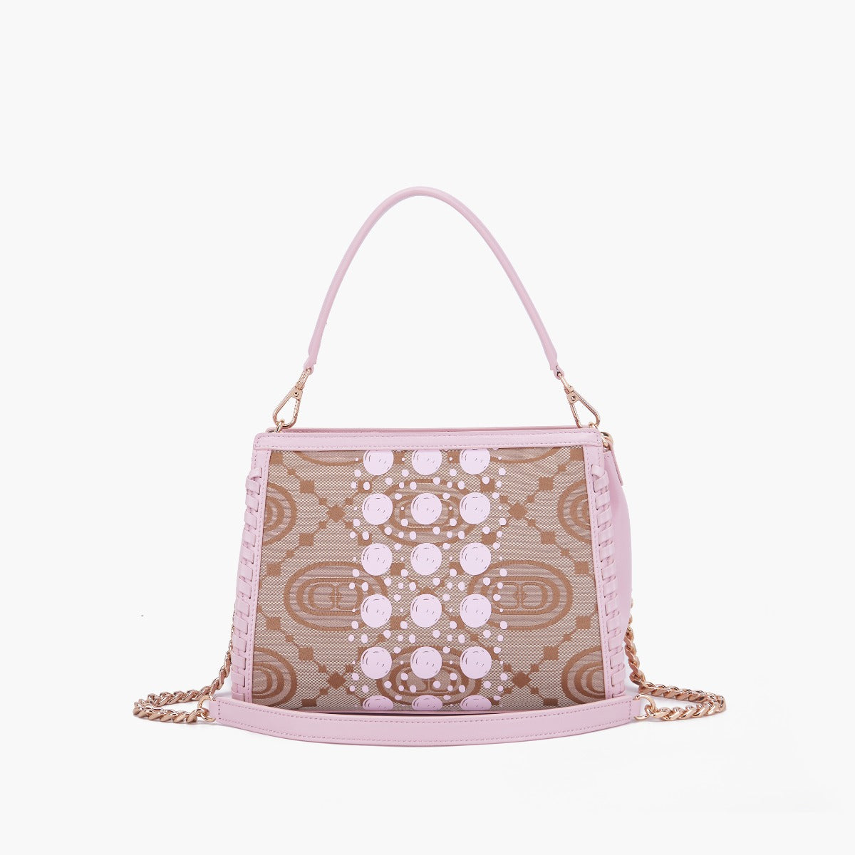 BORSA SHOPPING MONOGRAM ROSA - Immagine 4