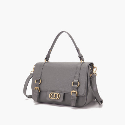 BORSA SHOPPING MEDIUM ATENA GREY - Immagine 3