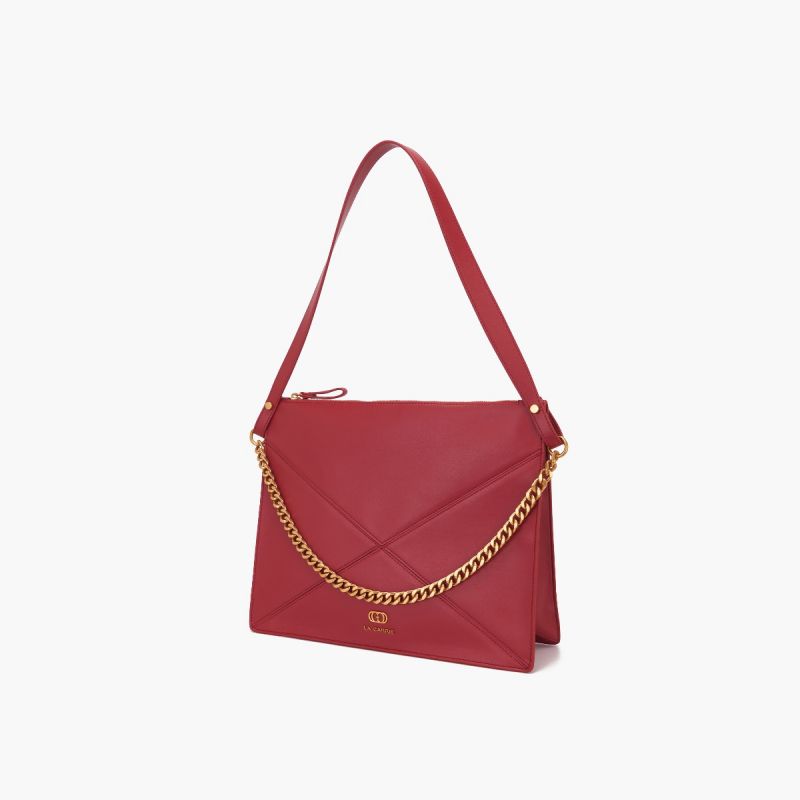 BORSA SHOPPER ANGLE EMY RED - Immagine 4