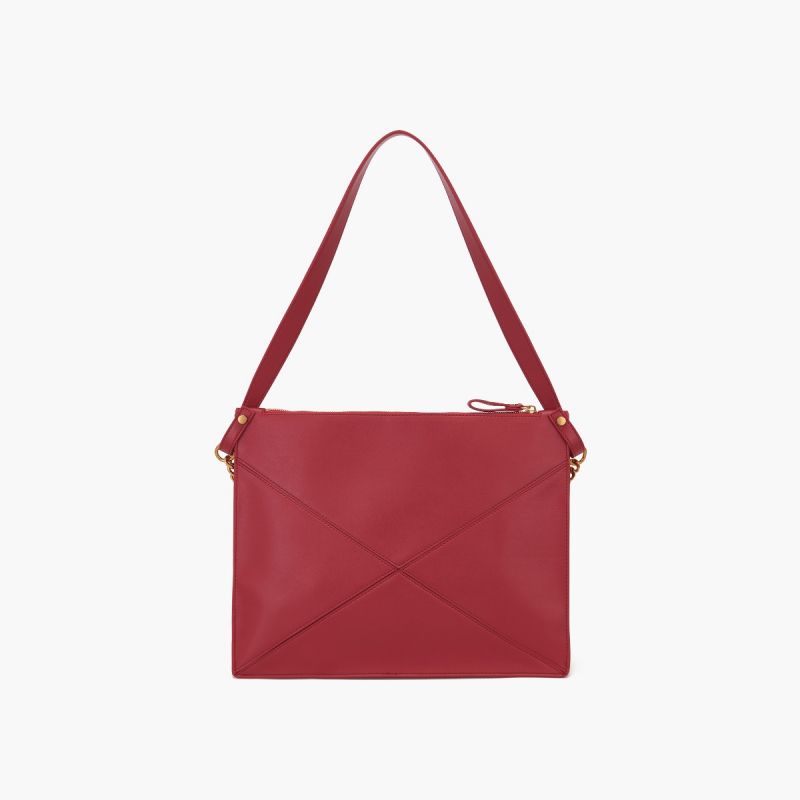 BORSA SHOPPER ANGLE EMY RED - Immagine 6