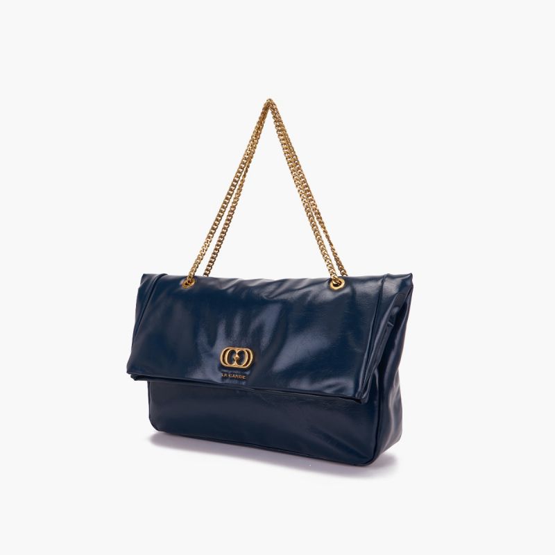 BORSA A SPALLA LOCKE KEY NAVY - Immagine 3