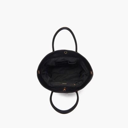 BORSA A MANO SCREAMING BELL BLACK - Immagine 6