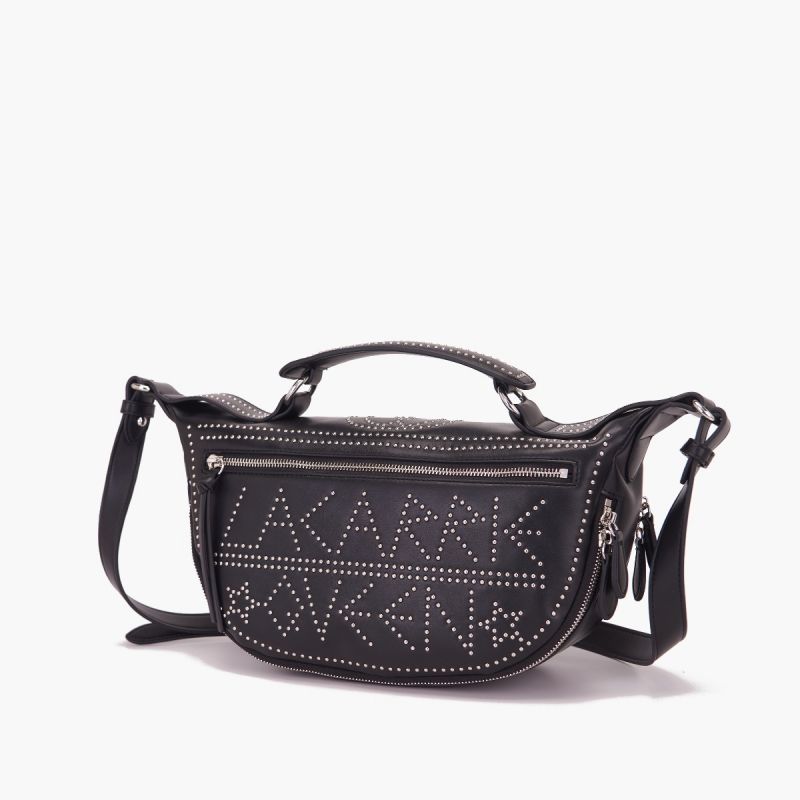 BORSA A MANO SIGNS BLACK - Immagine 3