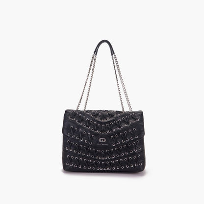 BORSA A SPALLA CROSS BLACK - Immagine 2