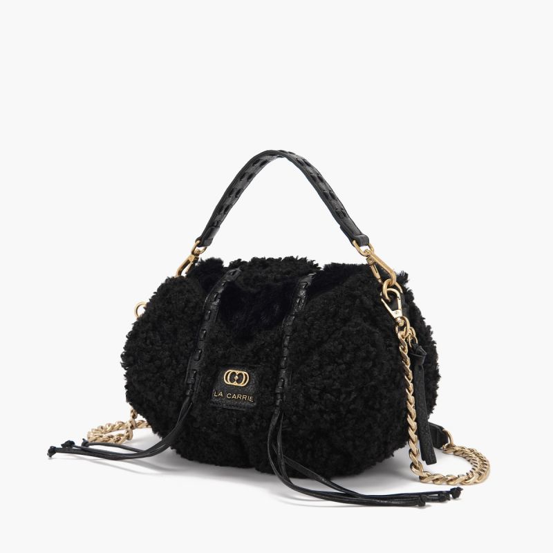 BORSA A MANO SPACE SHEEP BLACK - Immagine 3