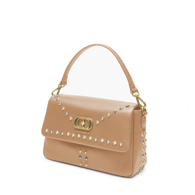 BORSA A MANO FRIVOLOUS BEIGE - Immagine 3