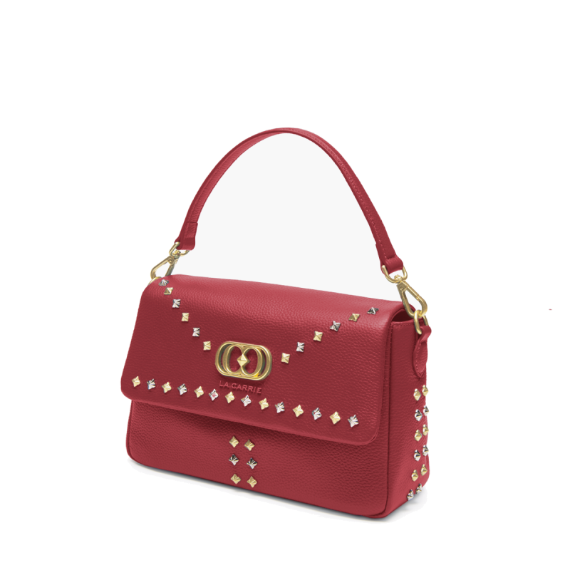 BORSA A MANO FRIVOLOUS RED - Immagine 3