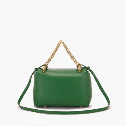 BORSA A MANO WOVEN GREEN - Immagine 4