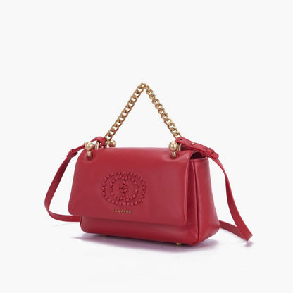 BORSA A MANO WOVEN RED - Immagine 3