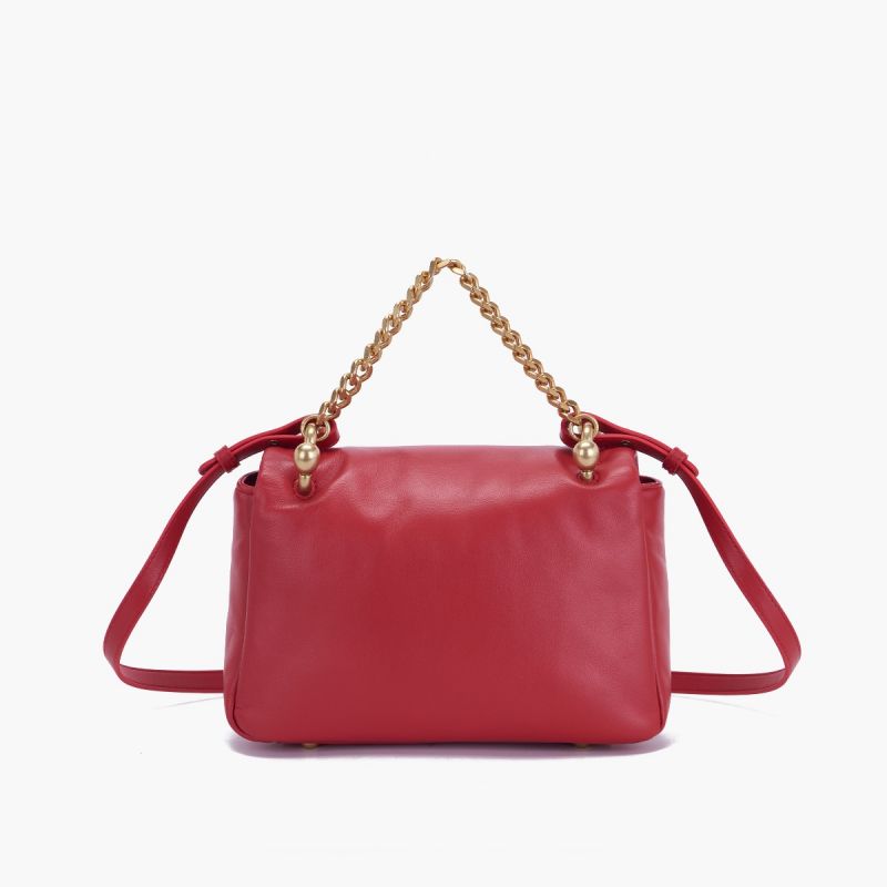 BORSA A MANO WOVEN RED - Immagine 4