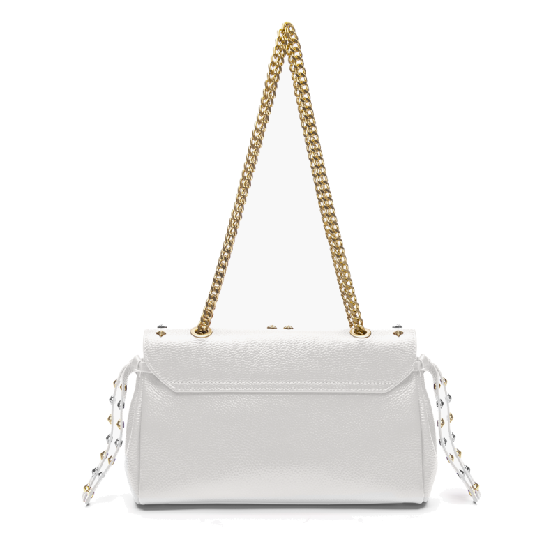 BORSA A SPALLA FRIVOLOUS IVORY - Immagine 4