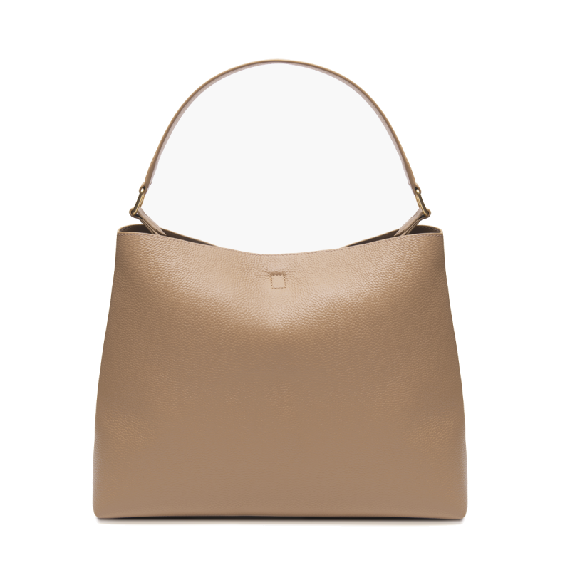 BORSA SHOPPING DRILLED BEIGE - Immagine 4