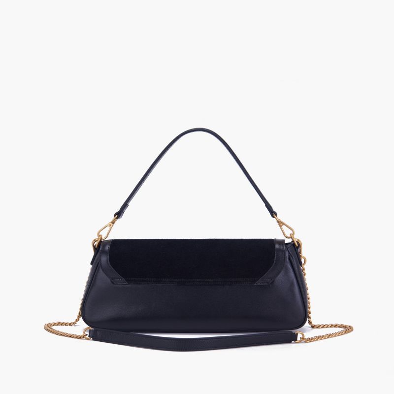 BORSA A MANO IRREGULAR BLACK - Immagine 4