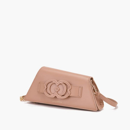 BORSA A SPALLA FINGER BEIGE - Immagine 3