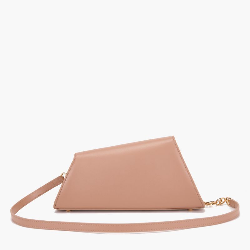 BORSA A SPALLA FINGER BEIGE - Immagine 4