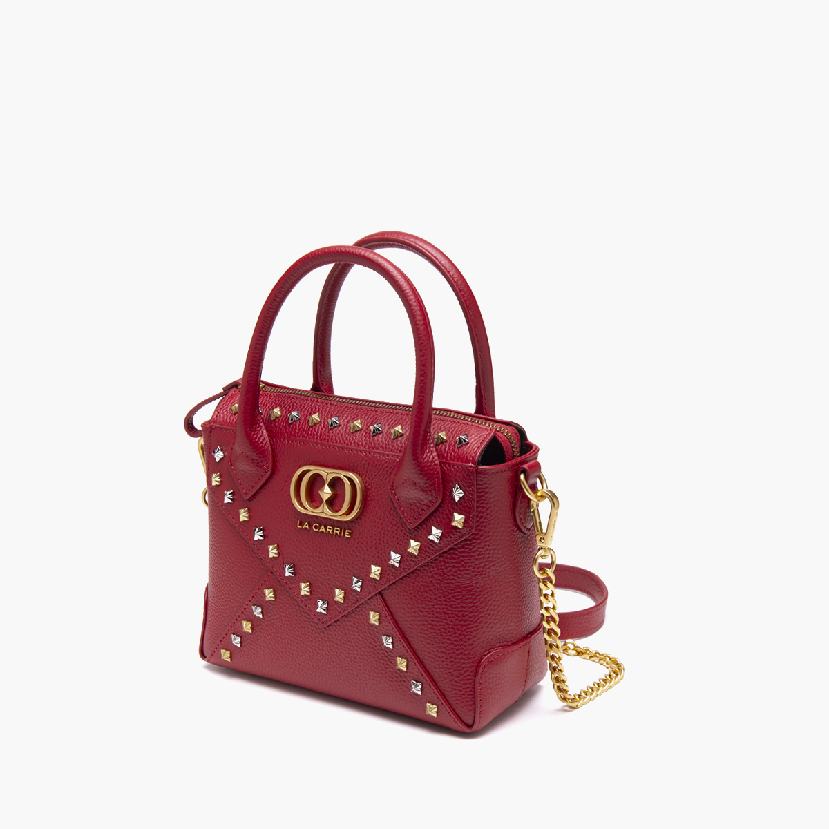 BORSA A MANO FRIVOLOUS RED - Immagine 3