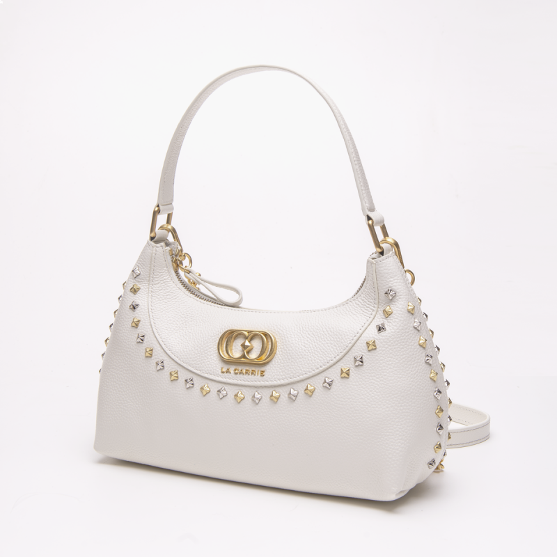 BORSA A MANO FRIVOLOUS IVORY - Immagine 3