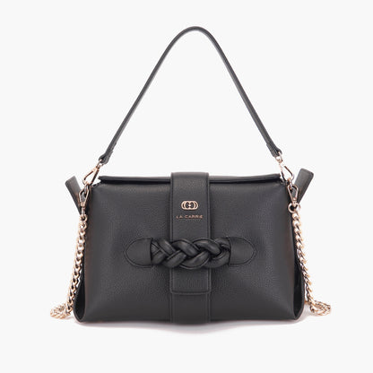 Borsa a spalla Leila Black