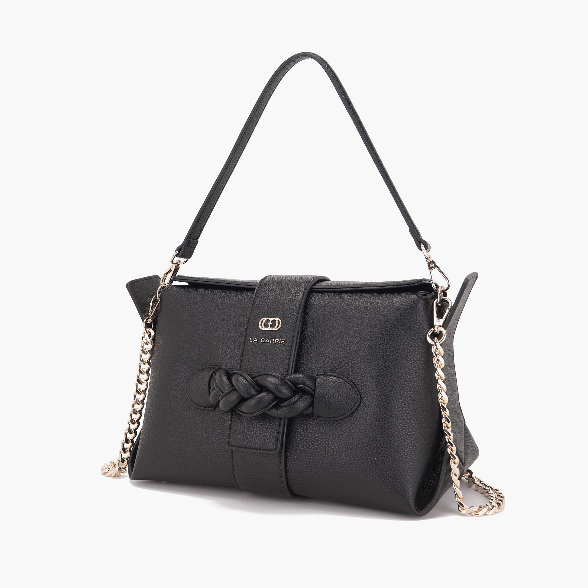 Borsa a spalla Leila Black - Immagine 2