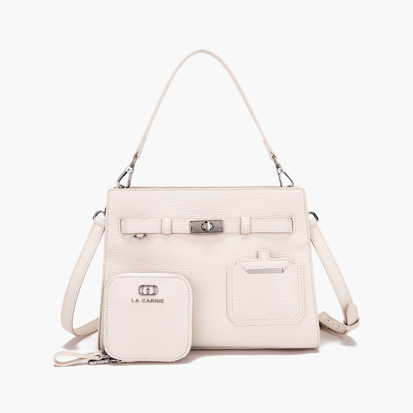 Borsa Shopping Pocket Ivory - Immagine 6