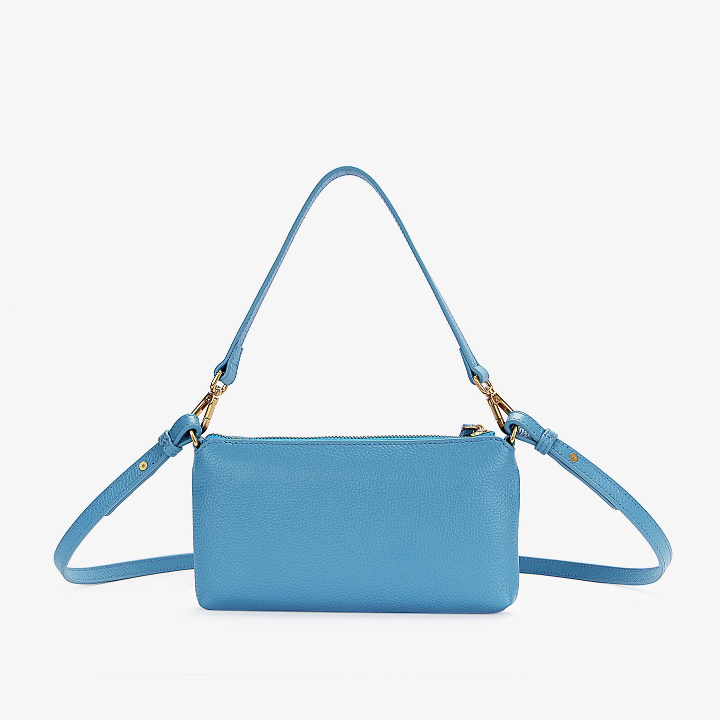 Borsa a spalla Zipper Azure - Immagine 3