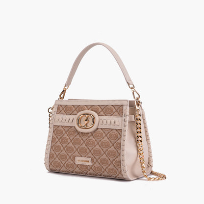 Borsa a mano Monogram Beige - Immagine 2