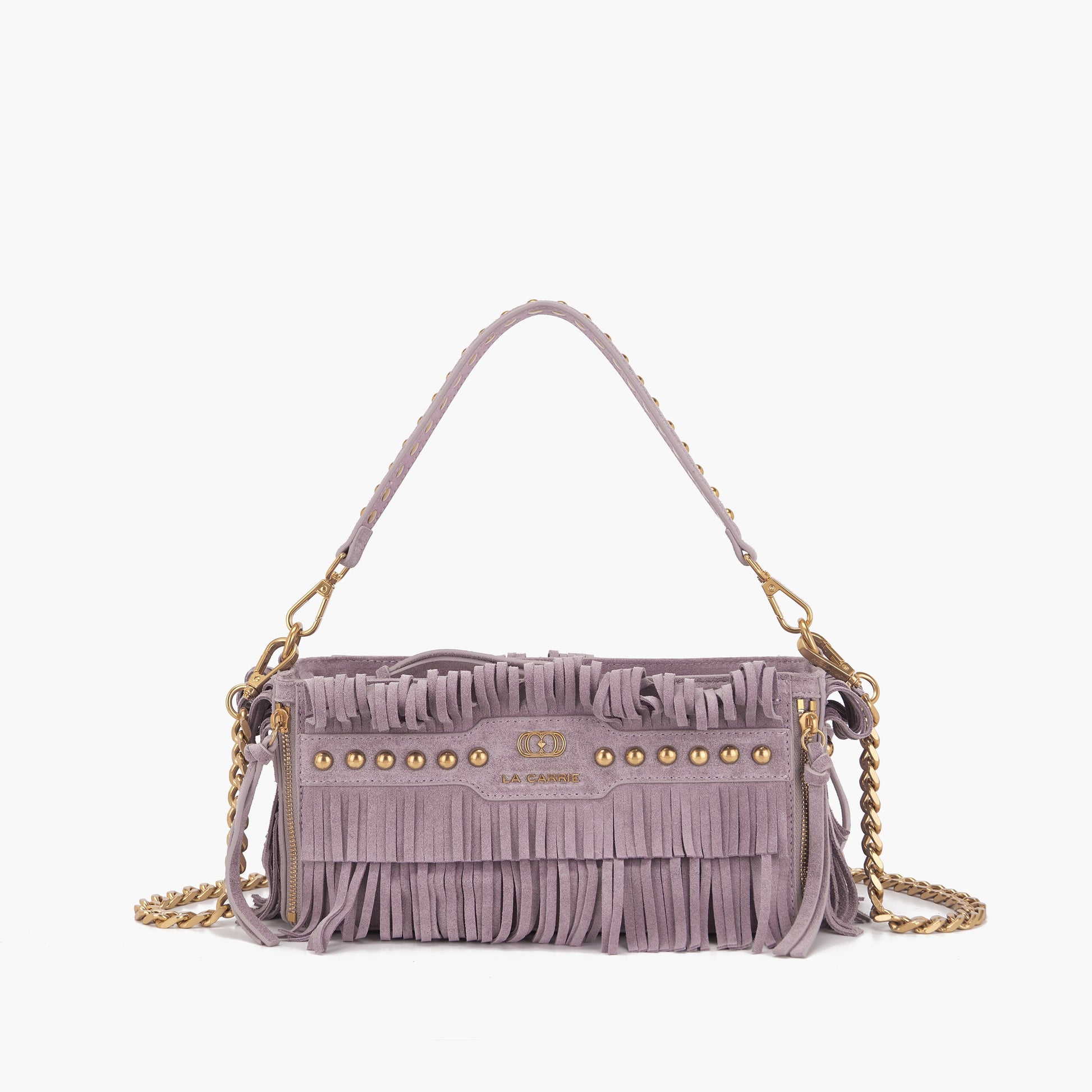 Borsa a spalla Etnic Lilac